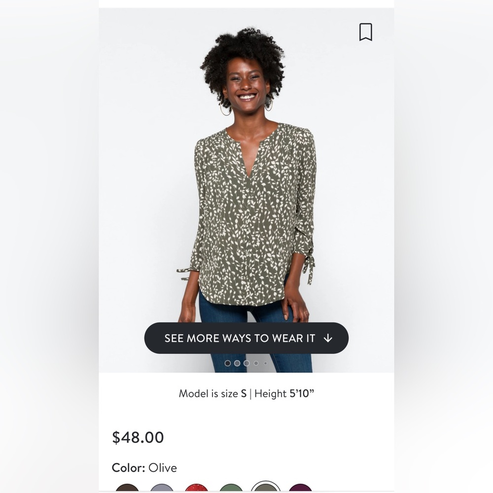 BNWT - Monday Fun blouse from Stitch Fix
